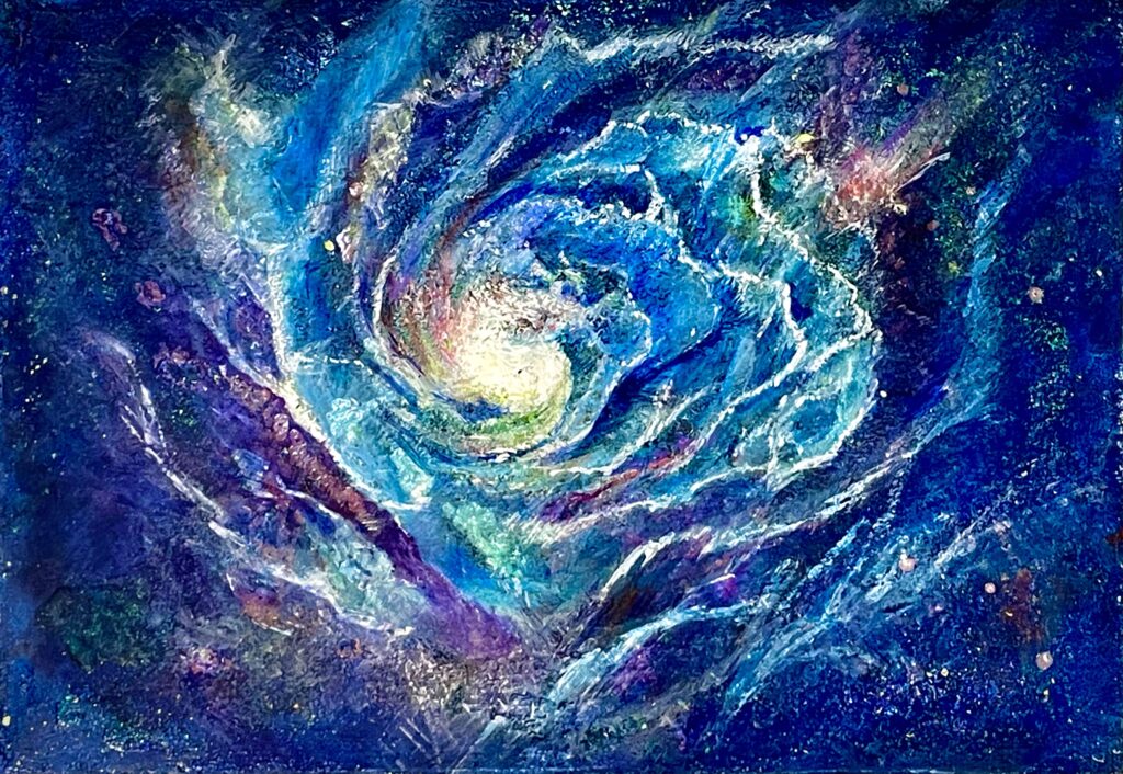Cosmic flower